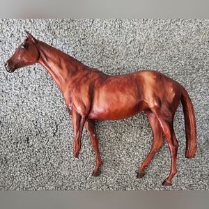 Breyer Brown Horse Sculpture Artistic Masterpiece